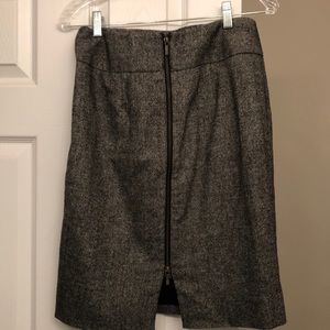 Tweed pencil skirt